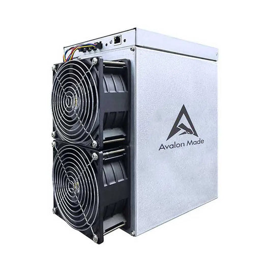 Canaan AvalonMiner 1246 90Th Bitcoin Miner.